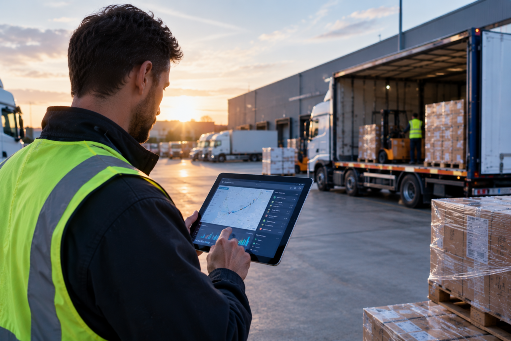 Gestión de transporte y supply chain con IA