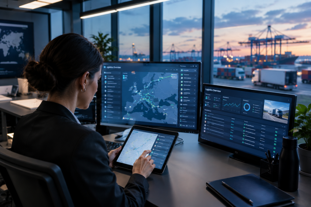 Gestión de transporte y supply chain con IA